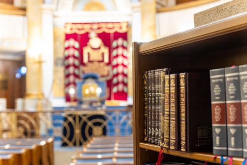 Impressionen aus dem Wiener Stadttempel der Israelitischen Kultusgemeinde