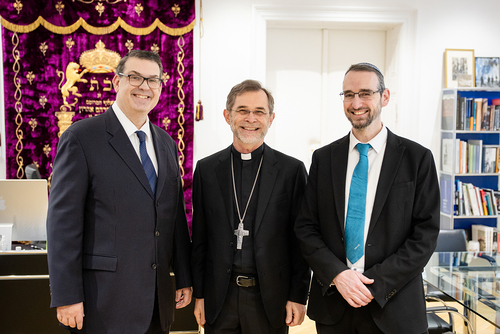 Grünwidl-Antrittsbesuch bei Israelitischer Kultusgemeinde