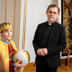 Sternsinger bei eEBS Grünwidl / Erzdiözese Wien/ Schönlaub, Stephan Schönlaub